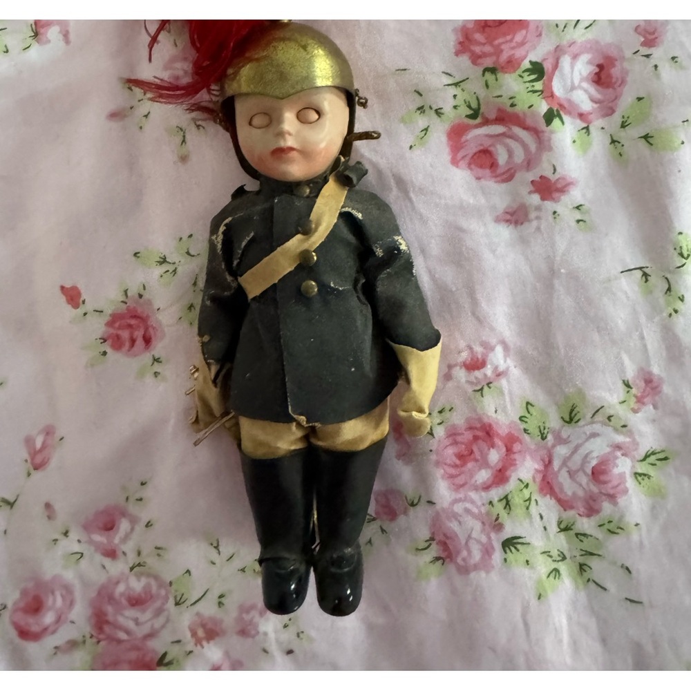 Vintage Calvary Soldier Doll